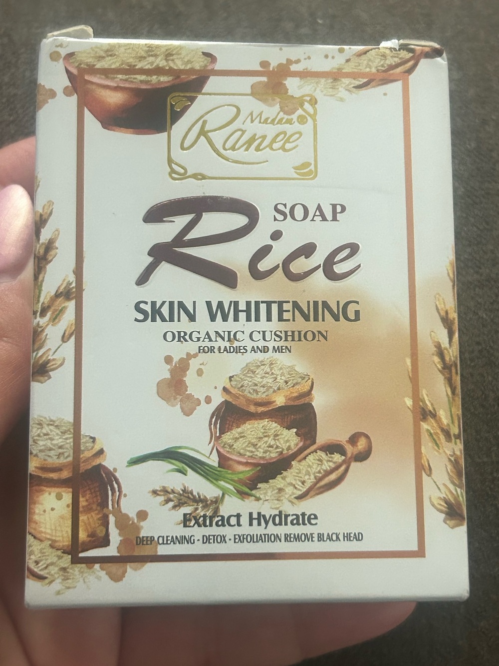 Madam Ranee Skin Whitening Rice Soap